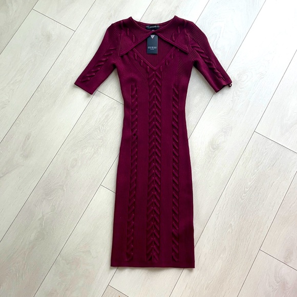 GUESS XS/TP RIB DRESS - Picture 1 of 4